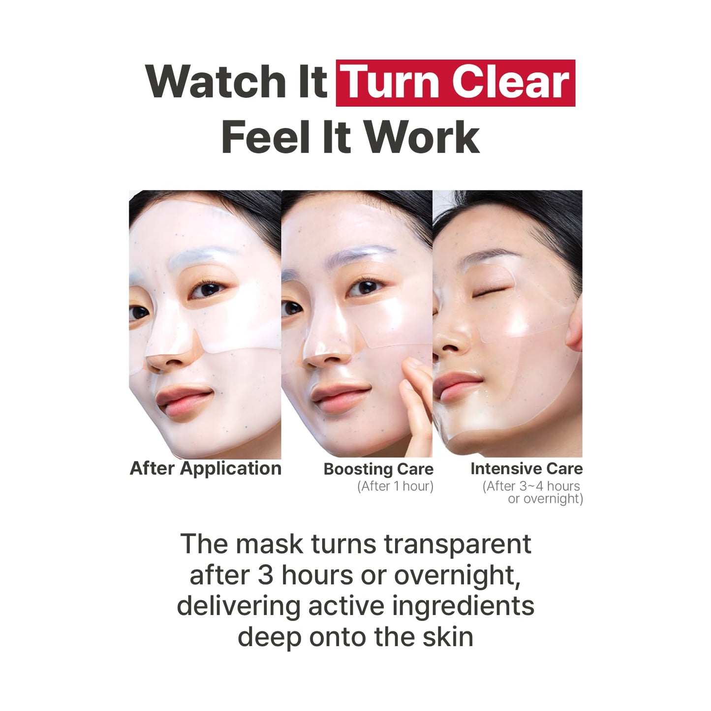 Illiyoon Ceramide Ato Concentrate Gel Face Mask | 34g x 4ea, Ceramide & Collagen Hydrating Overnight Hydrogel Mask with Hyaluronic Acid, Korean Pore Tightening Sleep Mask, Glass Skin Glow