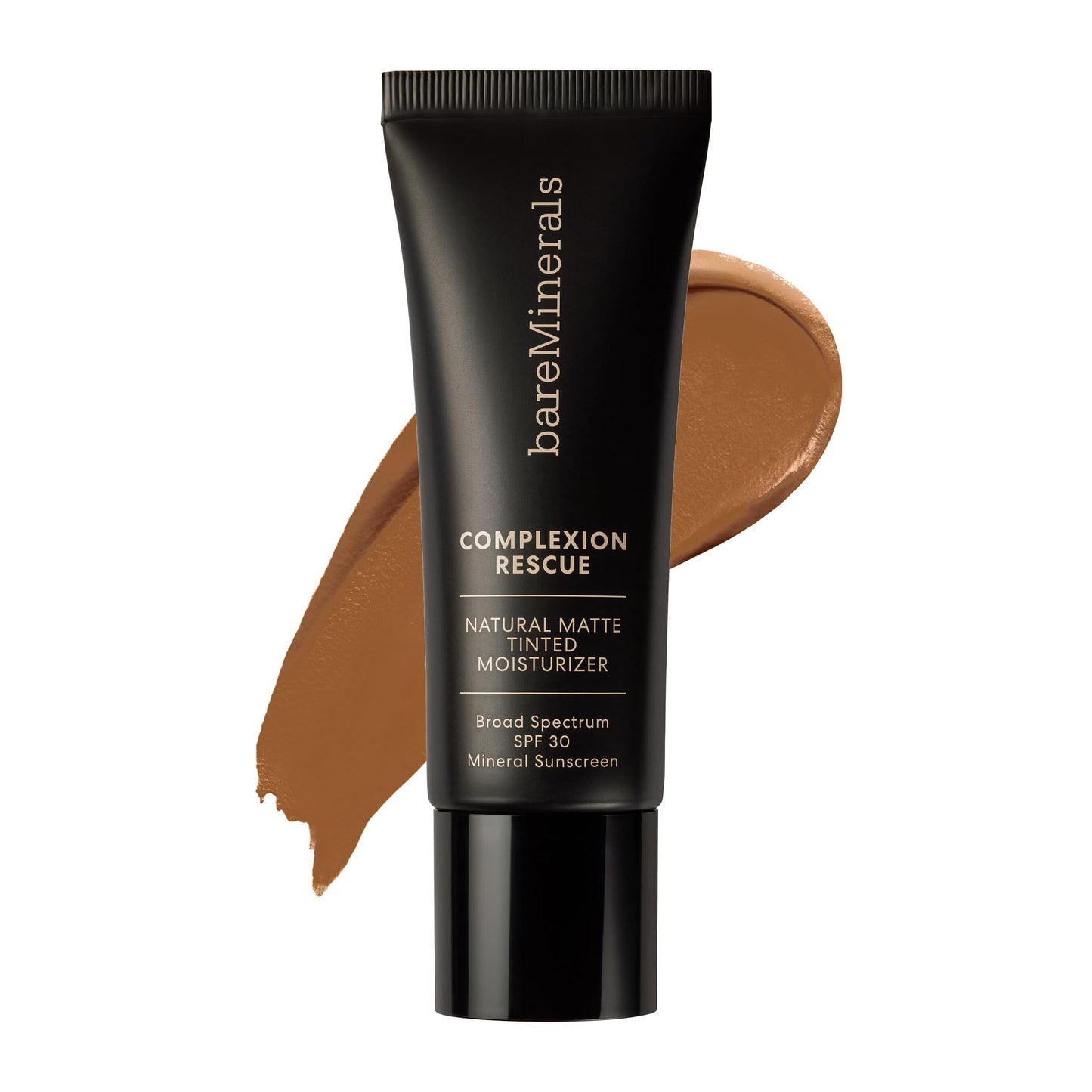 bareMinerals Complexion Rescue Natural Matte Tinted Moisturizer, Chestnut 09, Vegan, Cruelty-Free & Dermatologist-Tested