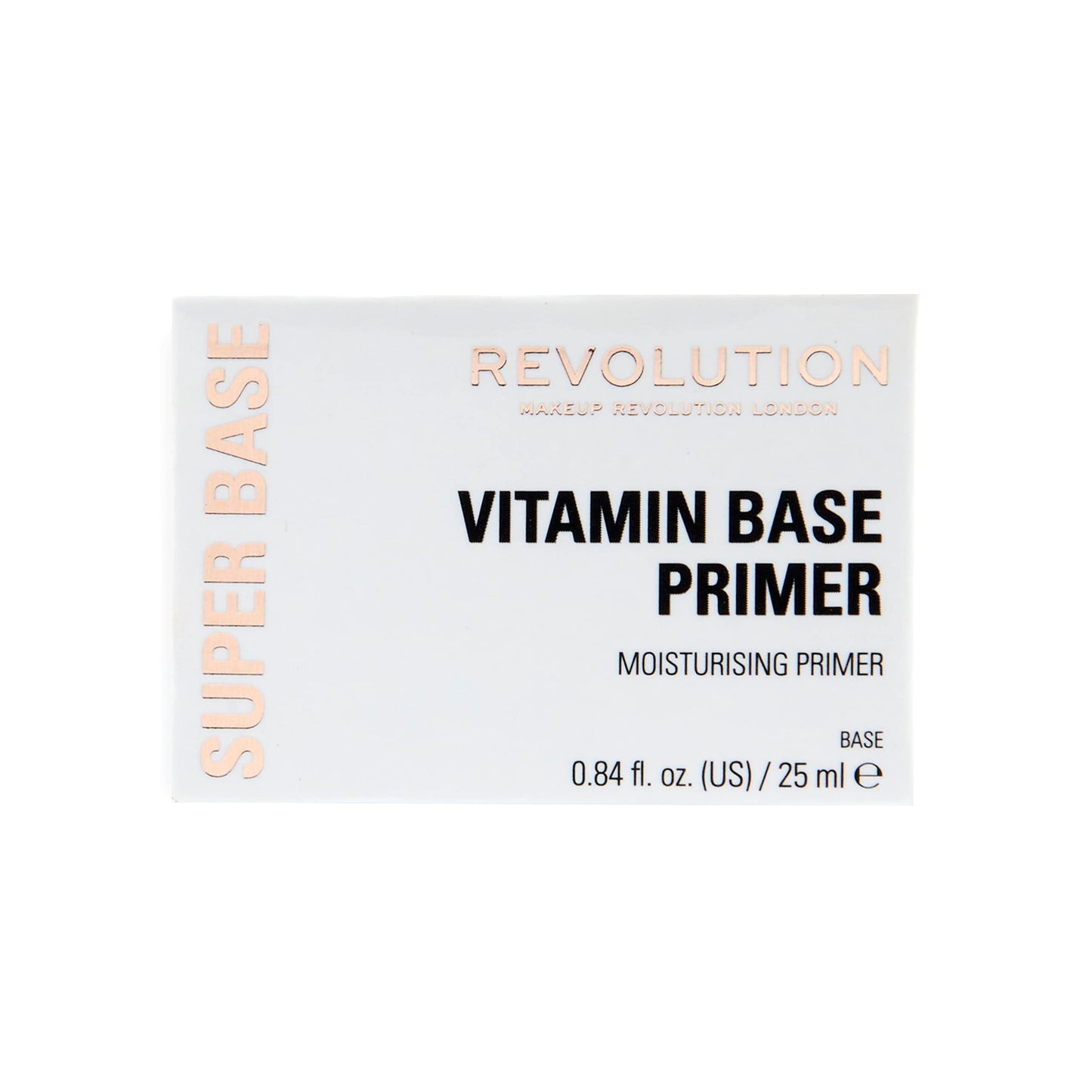 Revolution, Superbase Vitamin Primer, Hydrating Face Primer & Moisturizer, Makeup Primer with Vitamin C & Hyaluronic Acid, Vegan & Cruelty-Free, 0.84 fl oz