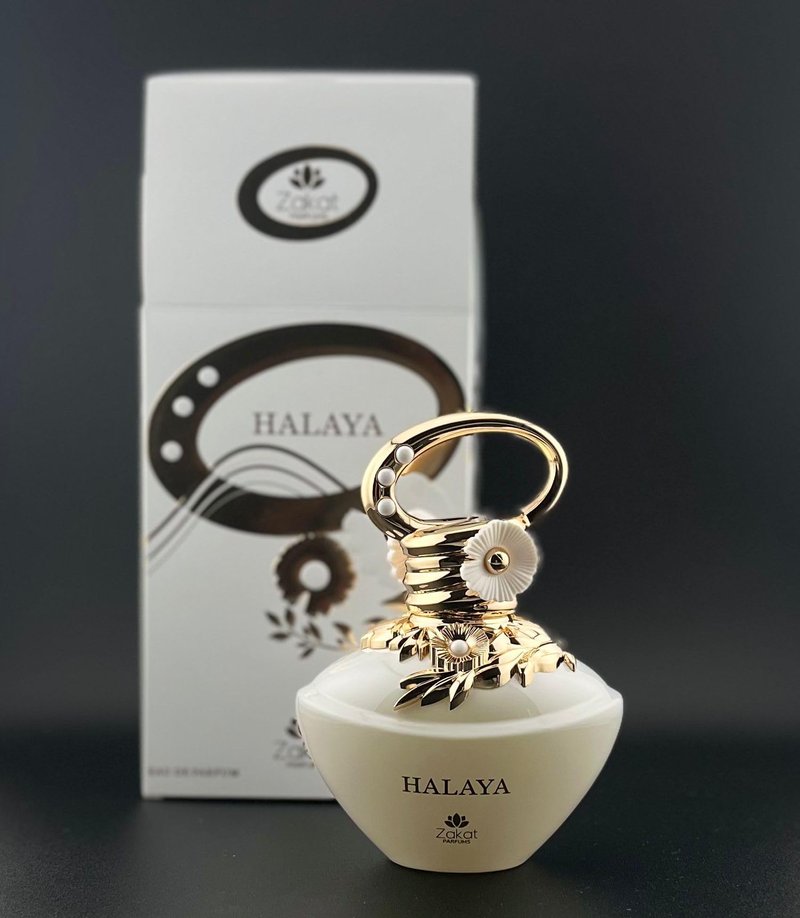 Zakat Parfums Perfume Árabe HALAYA para Mujer 100ml Eau de Parfum Oriental Floral