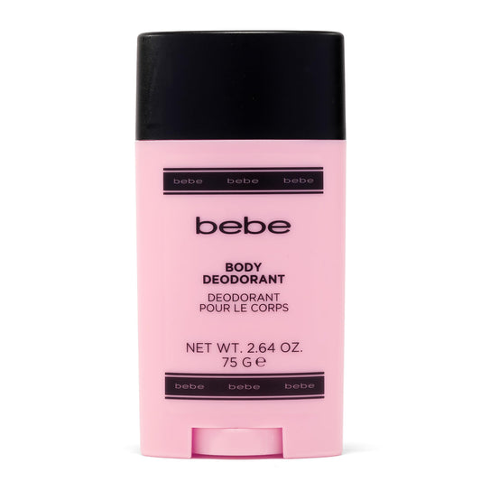 bebe Silver Deodorant Stick - Aluminum Free Deodorant for Women - Fruity Floral Scent - Smooth Glide - Long-Lasting 24H Freshness - 2.64 oz