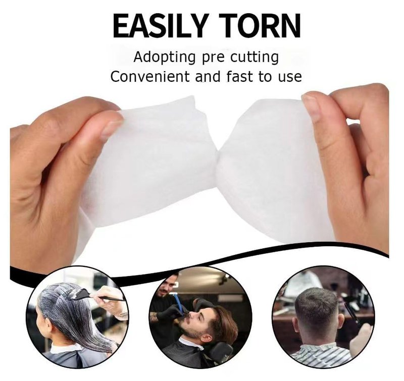 Pro 10 Rolls Neck Strips - Hair Cutting Tool for Barbers | Durable Neck Paper Supplies