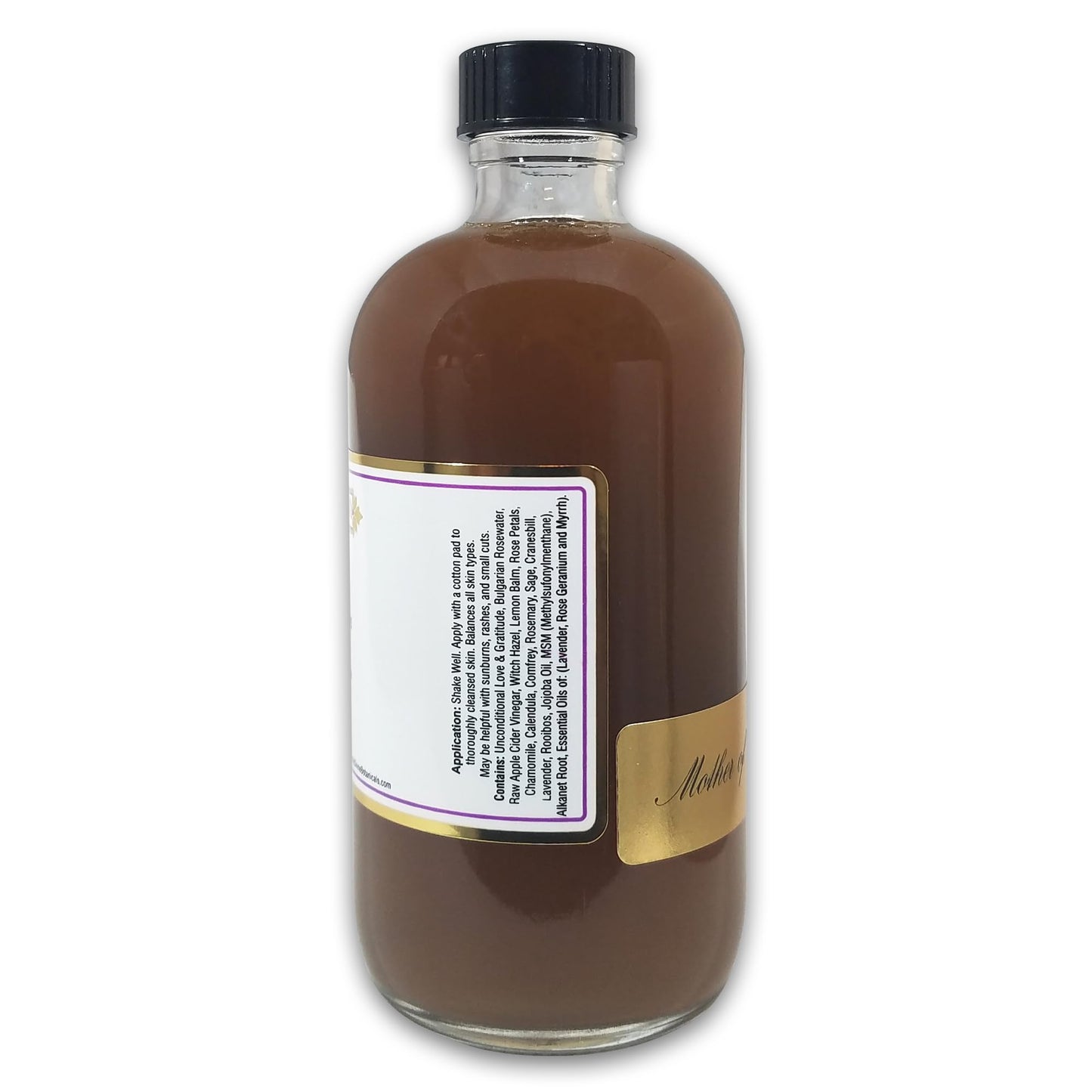 Simply Divine Botanicals Gypsy Rose Tea Astringent - Natural and Organic Toner to Tighten, Tone and Balance for All Skin Types, 8 oz