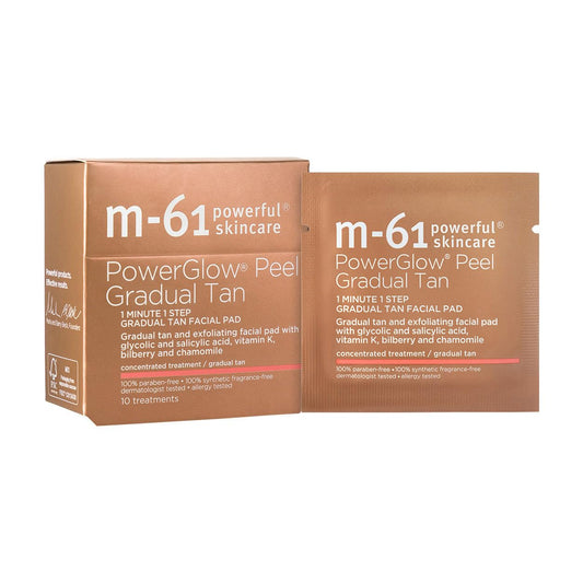 m-61 PowerGlow Peel Gradual Tan, 10 Treatments