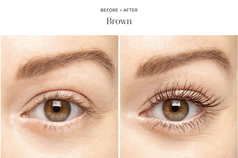 Lune+Aster Eclipse Volumizing & Curling Mascara - Brown - Volumizing & curling vegan tubular mascara that won't smudge, yet removes easily with warm water