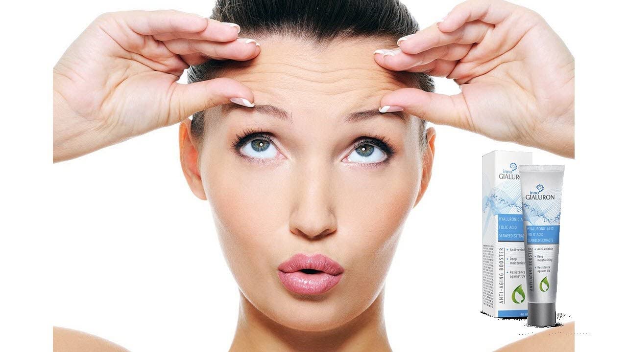1 Tube Gialuron Innogialuron Anti-Aging Booster Anti-Wrinkle Cream by Hendel Garden - 1.35 fl oz / 40ml