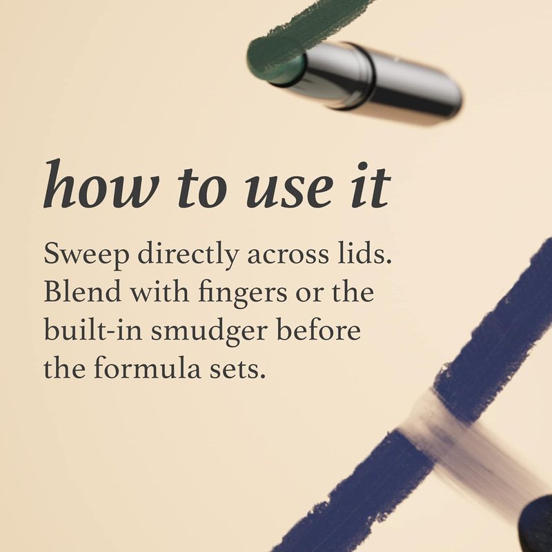 Julep Eyeshadow Stick Duo - Crème to Powder Waterproof Formula | Meadow Shimmer & Pearl Shimmer