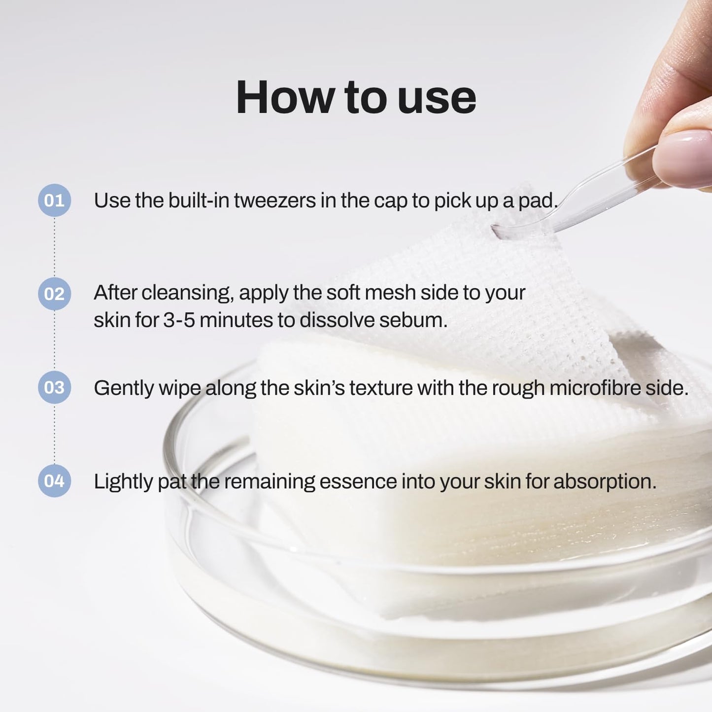 MEDITHERAPY Niacin X BHA Pore Mild Clear Toner Pad - Korean Toner Pads for Face - Hydrating Face Toner Pore Minimizer - Exfoliating Pore Care with Dual-Sided Pads - Gentle Blackhead Remover, 60 Pads