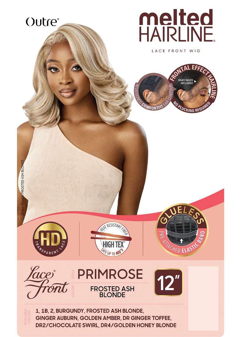 Outre Lace Front Wig - Melted Hairline - Primrose (DR2/CHOCOLATE SWIRL)