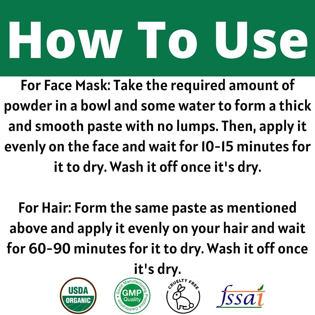Organic Aloe Vera Powder - USDA Certified Aloe Barbadensis for Hair & Face | 2 Pounds