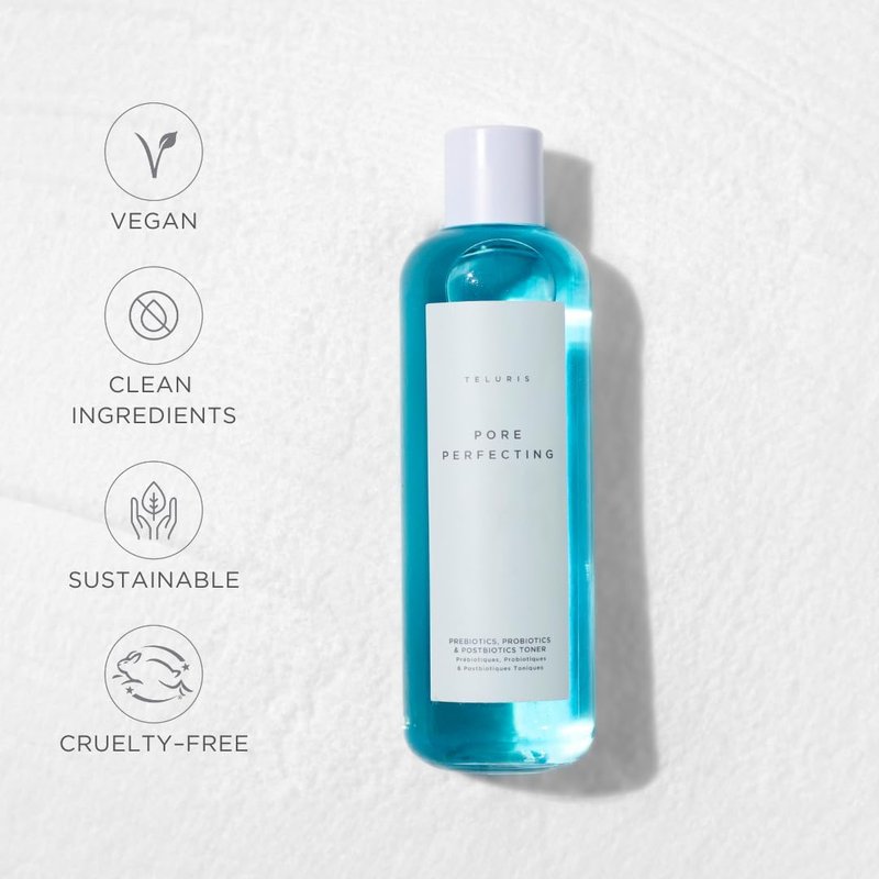 Pore Perfecting Toner - Microbiome-Friendly Pre, Pro & Postbiotics Formula for Smooth, Glowing Skin | 150ml
