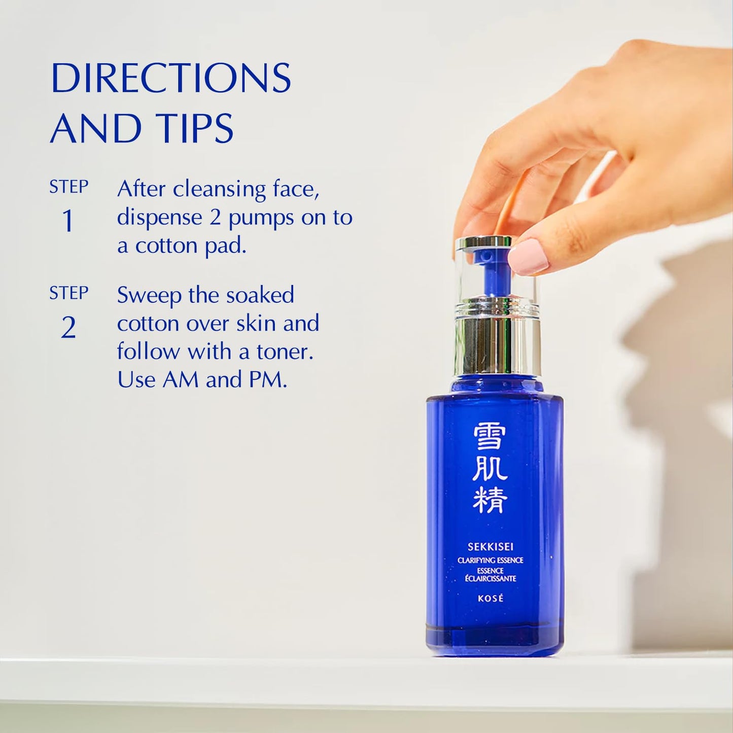 SEKKISEI :: Clarifying Essence, Daily Exfoliating Serum, 2.5 Ounce