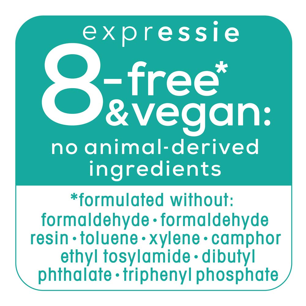 Essie Expressie Quick-Dry Nail Polish - 8-Free Vegan Formula in Soft Gray | 0.33 fl oz (Pack of 2)