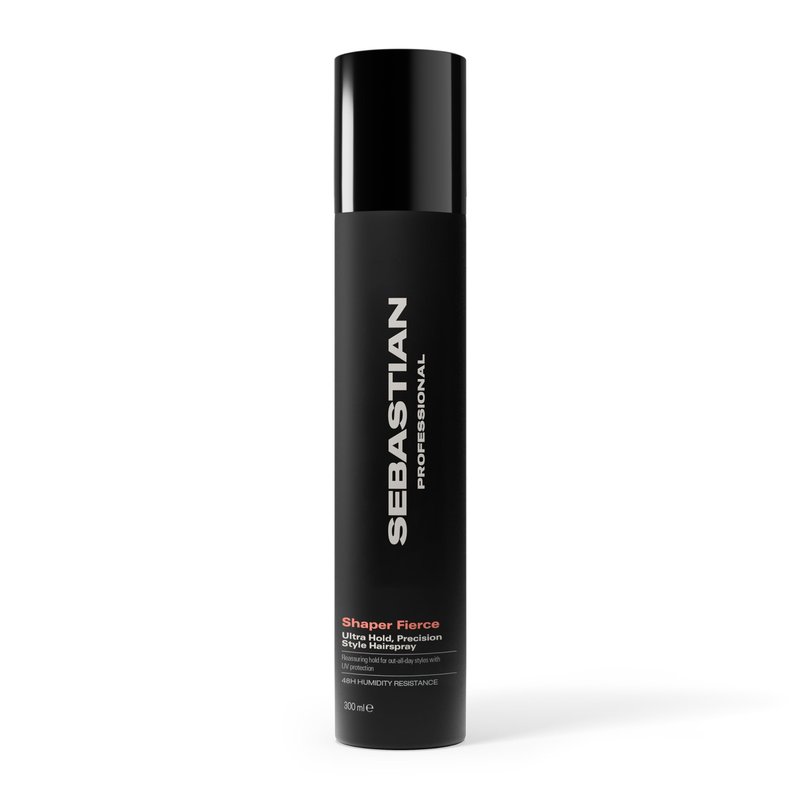 Sebastian Professional Shaper Fierce Hairspray | Strong, Ultra-Firm, All Day Hold | 10.6 oz | Packaging May Vary