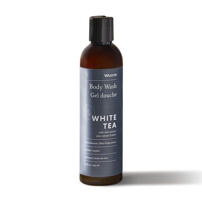 White Tea Lotion & Body Wash Set - Luxurious Hotel Bath Essentials | 8 oz Bottles Each