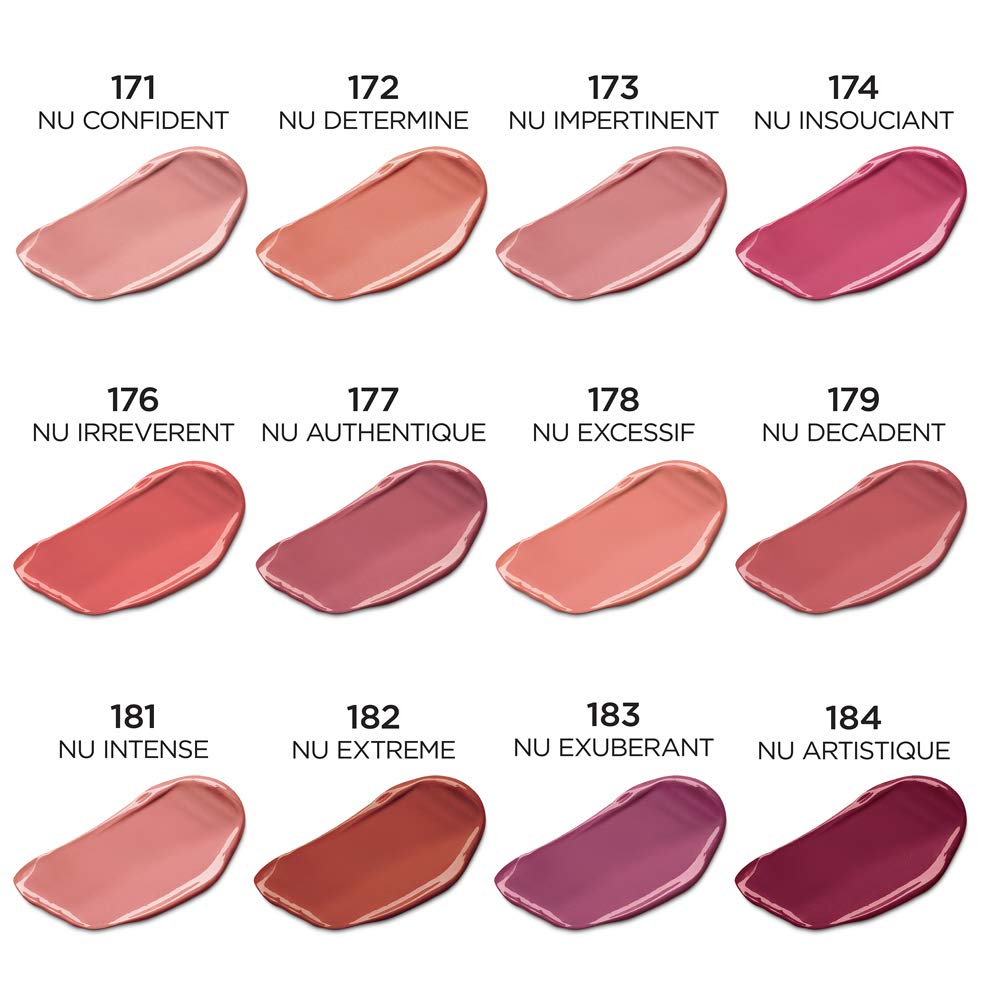 L'Oreal Paris Colour Riche Les Nus Lipstick, Nu Determine, 0.13 Oz.
