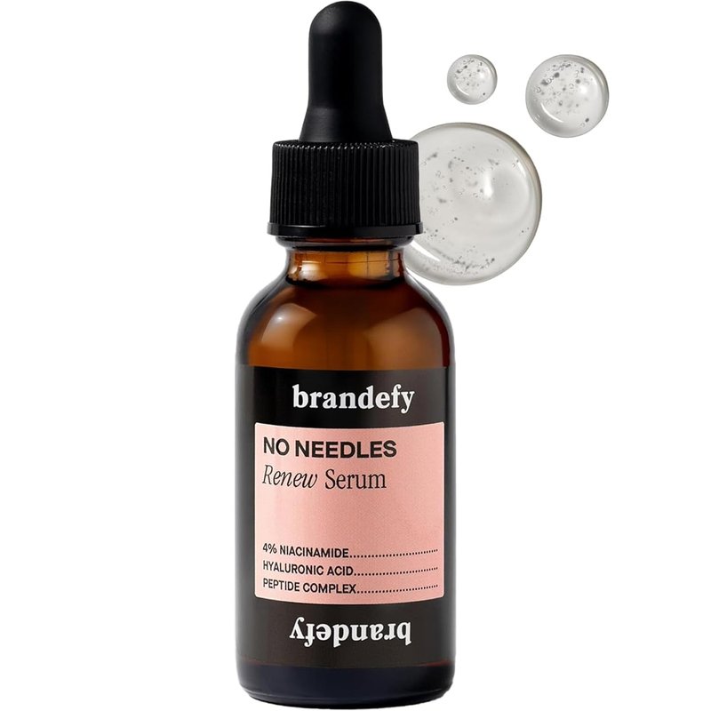 Niacinamide Serum with Peptides & Hyaluronic Acid - Hydrating & Plumping for Bright, Smooth Skin | 1oz, Made in the USA