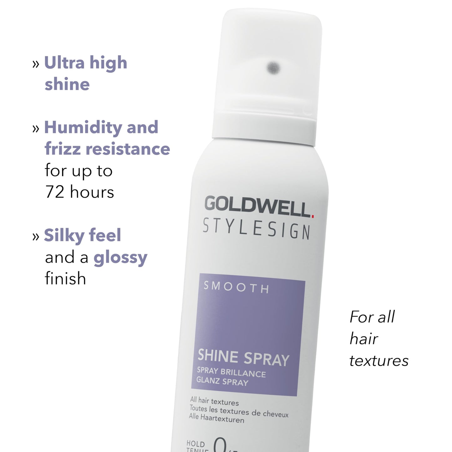 Goldwell StyleSign Shine Spray | High Shine, Up to 72h Frizz Resistance