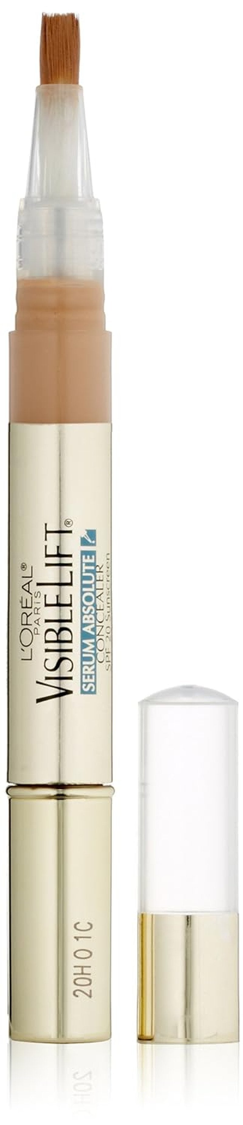 L'Oréal Paris Visible Lift Serum Concealer - Medium Shade | 0.05 Fl. Oz. for Flawless Coverage