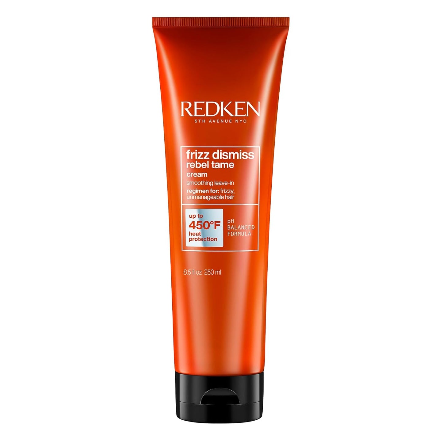 Redken Frizz Dismiss Rebel Tame Leave-In Cream - Heat Protection for Frizzy Hair | 5.1 oz