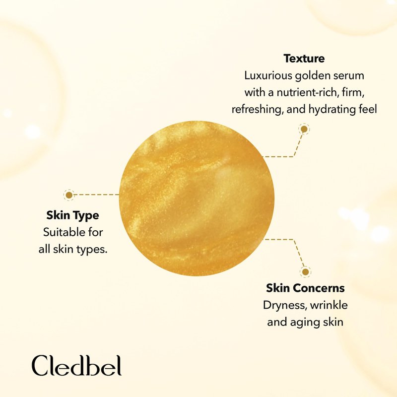 Cledbel Power Lifting Serum 90ml / 3.04 fl oz - Anti-Aging, Hydrating, Radiance Boosting, Firming Facial Serum, Korean Skin Care for All Skin Types.