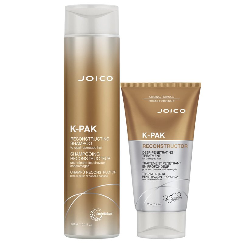 Joico K-PAK Reconstructing Shampoo & Treatment | For Damaged Hair