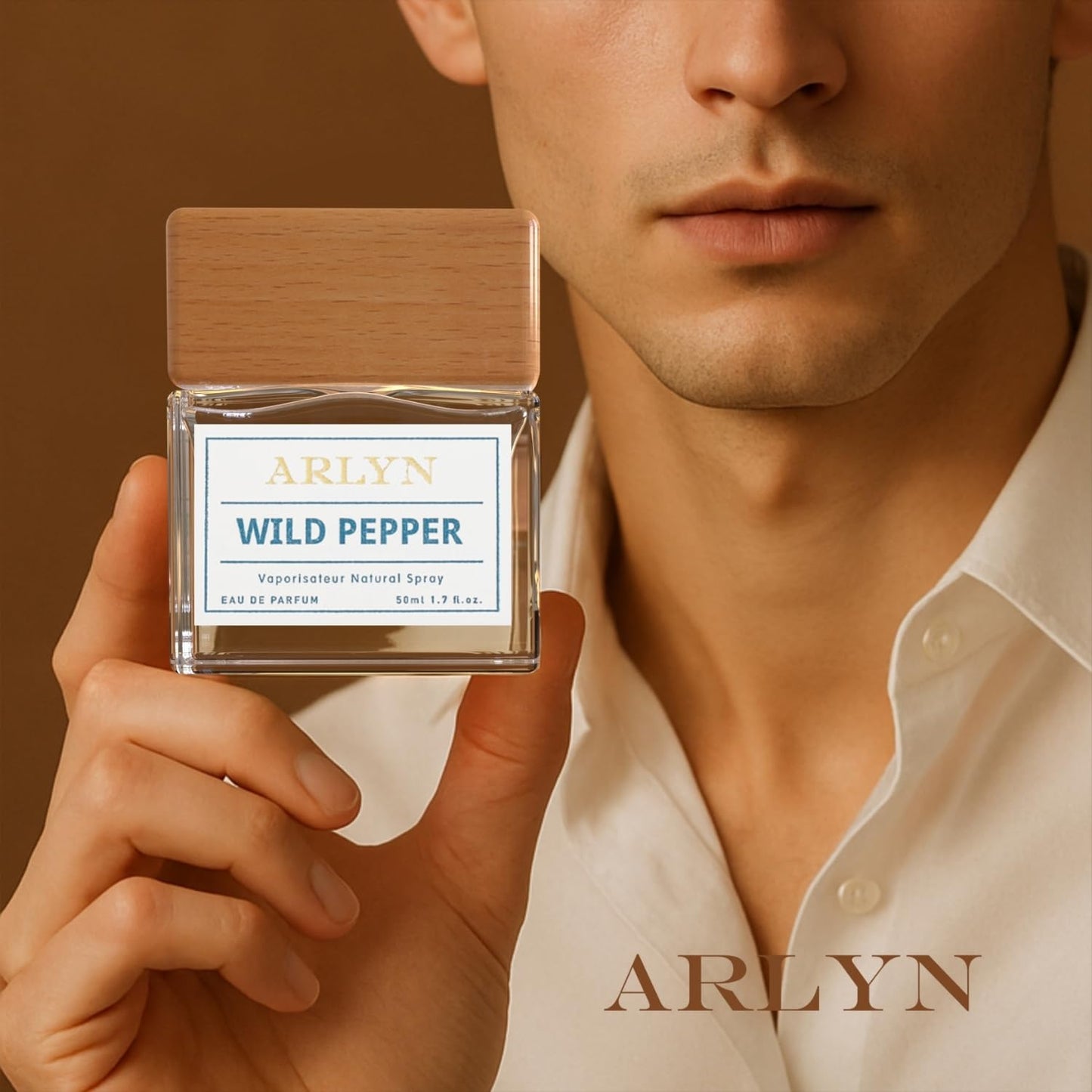 ARLYN Wild Pepper Eau De Parfum, Inspired By Di.oor Sau.vag Perfume for Men, Luxury Fragrance - Vegan, Cruelty-Free, and Eco-Conscious (1.7oz / 50ml)