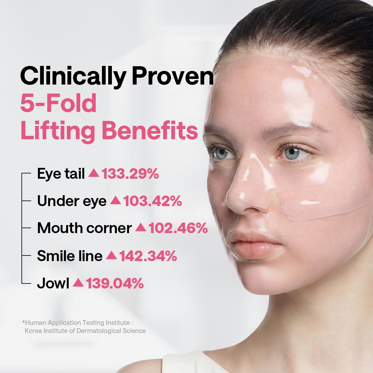 Mediheal Hyper Collagen - Collagen Real Deep Mask, Overnight Firming & Hydrating Gel Mask, Pore Appearance Refining, Plumping & Elasticity Care, Korean Skincare (4ea)