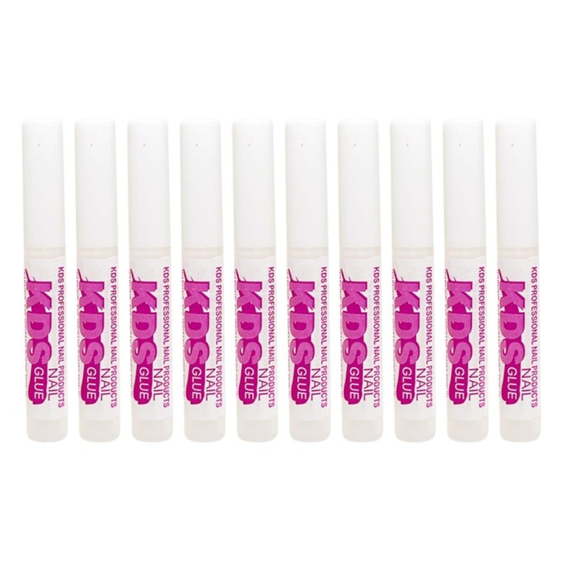 KDS Nail Glue Set Ultra-Strong Professional Hold for Nail Tips & Art Easy to Use, Fast Drying Formula 50PCs