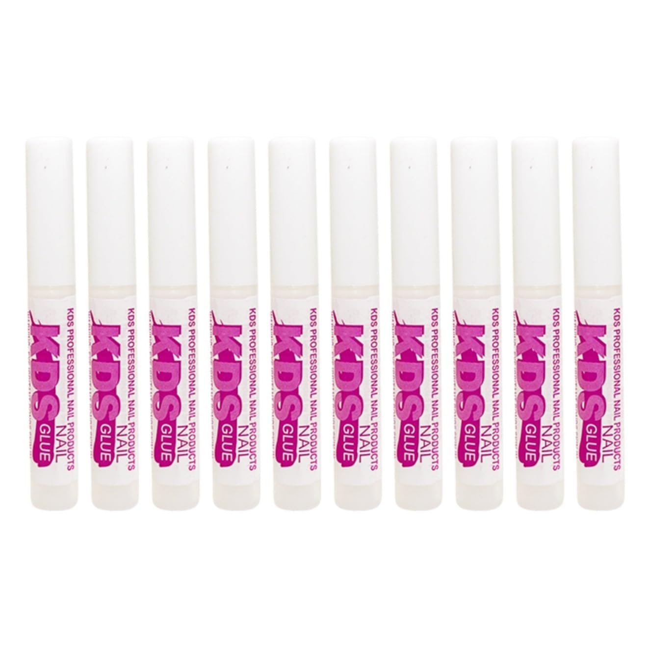 KDS Nail Glue Set Ultra-Strong Professional Hold for Nail Tips & Art Easy to Use, Fast Drying Formula 50PCs