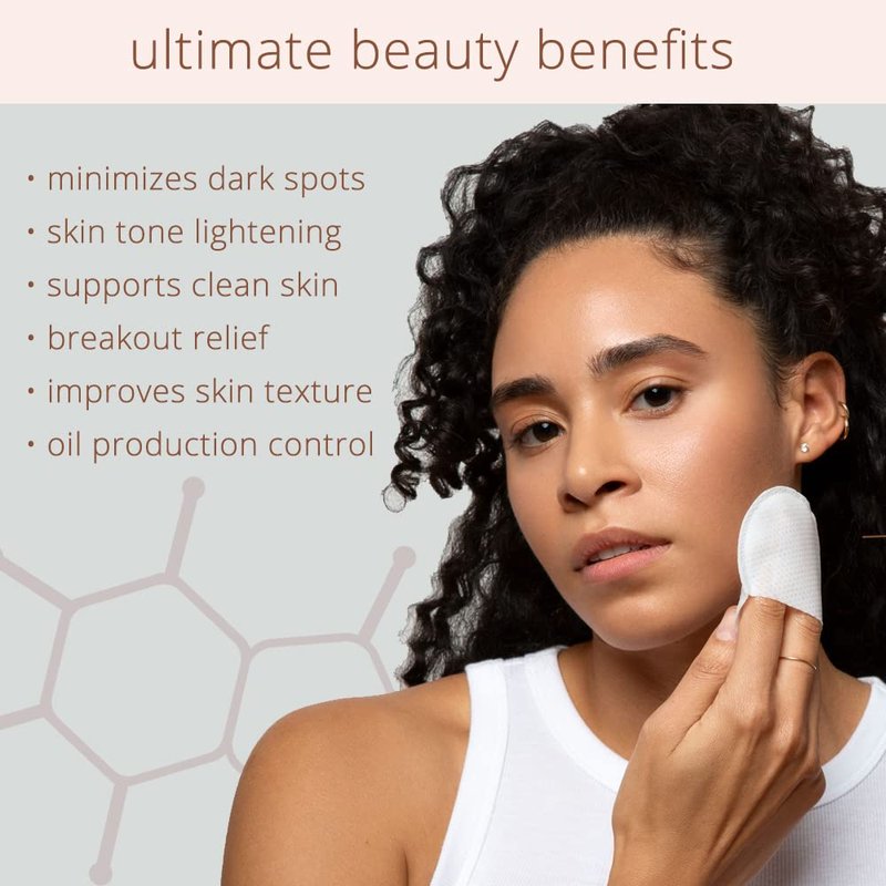 Coffeeface Anti-Aging Moisture Pads with Exfoliation and Hydration | 3-in-1 Textured Skin Treatment | Hypoallergenic for All Skin Types | 8 Count |