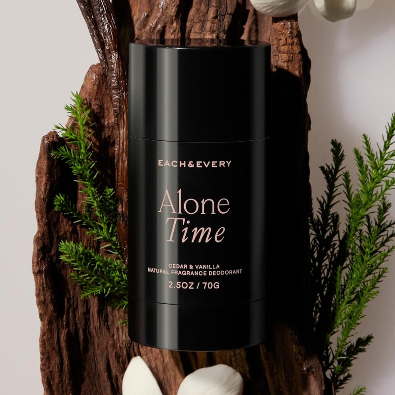 Each & Every Aluminum Free Deodorant for Women & Men – Natural Fragrance 72-Hr Odor Protection, Non-Toxic Deodorant for Sensitive Skin, EWG Verified, Baking Soda Free - Cedar & Vanilla Scent, 2.5oz