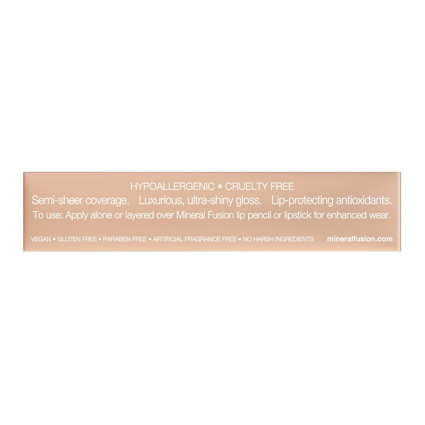 Mineral Fusion, Lip Gloss Captivate, 0.14 Fl Oz