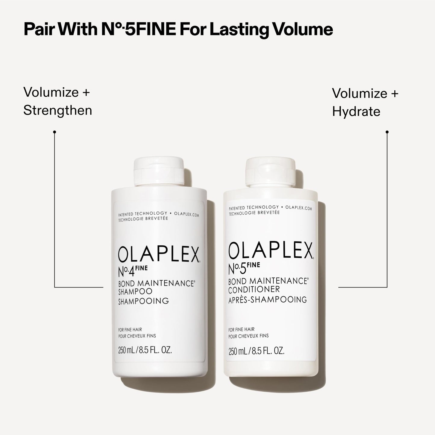 Olaplex Nº.5FINE Bond Maintenance™ Lightweight Volumizing Conditioner: Repairs Damage & Defend Against Future Breakage | For Coily, Curly, Straight, and Wavy