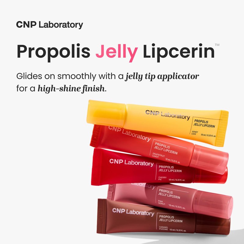 CNP Propolis Jelly Lipcerin™ - 01 Honey Cake, Hydrating Lip Balm & Gloss with Manuka Honey + Hyaluronic Acid, Stocking Stuffers, Gifts for Women, 0.3 fl.oz.