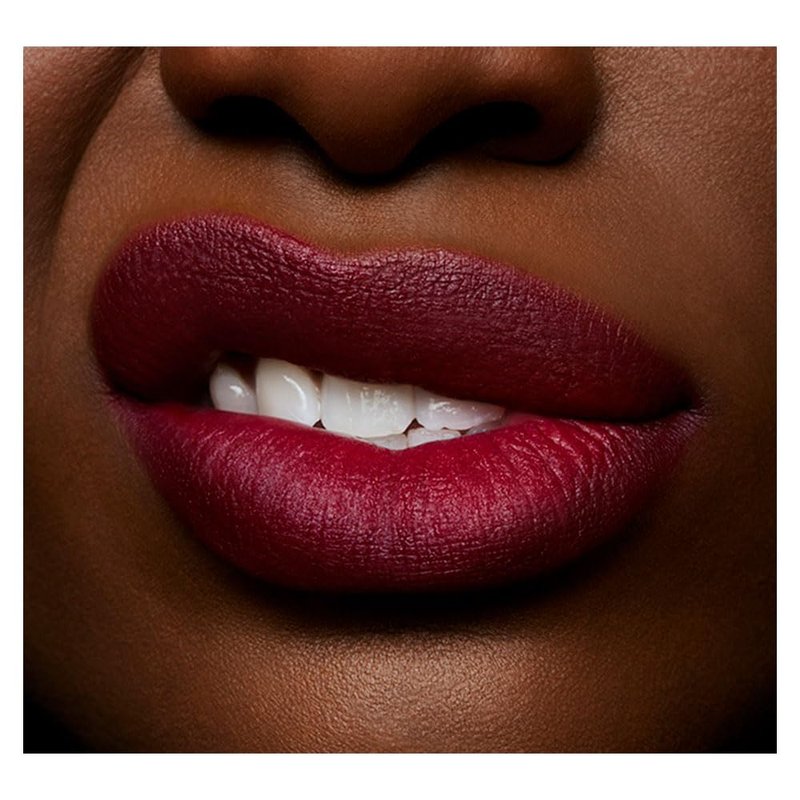 MAC Cosmetics Powder Kiss Liquid Lipcolour - 983 Burning Love (Deep intense berry) .17 oz / 5 ml
