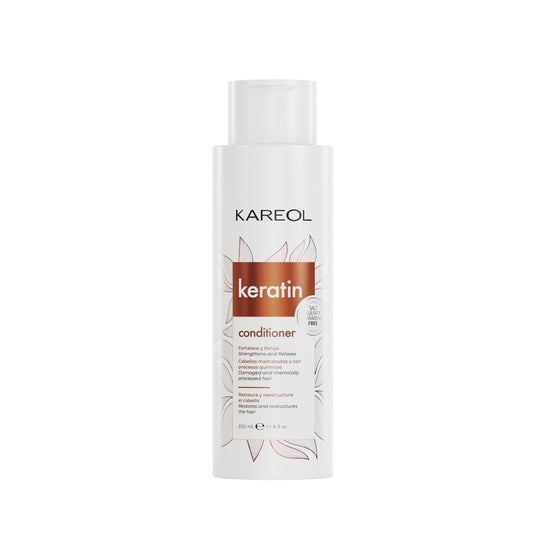 Kareol Keratin Hair Conditioner, 11.8 fl oz, Restoring Formula with D-Panthenol and Collagen for Damaged Hair (11.8 fl oz, Keratin)