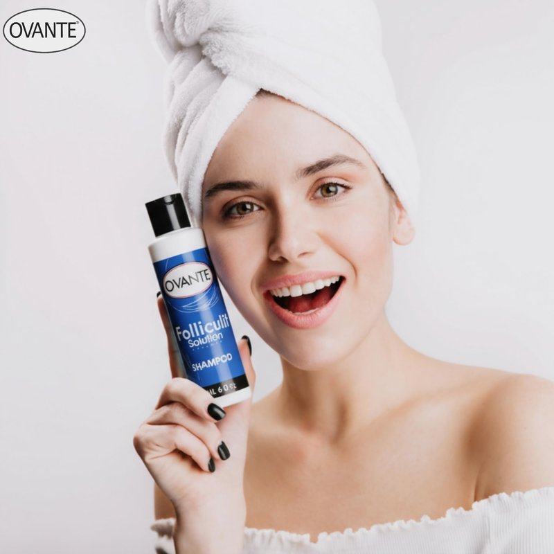 OVANTE Folliculit Solution Shampoo for Men & Women With Scalp Folliculitis - 6 oz