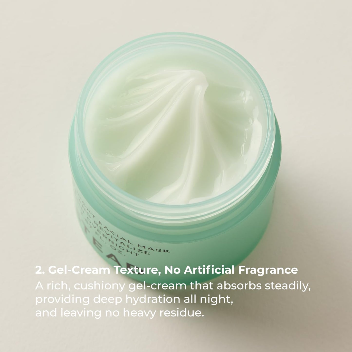 INSTEAD Aquaporin Night Facial Mask - Enriched with Deep Moisture Complex for Revitalized, Supple, and Luminous Skin Overnight 2.87 fl. Oz.