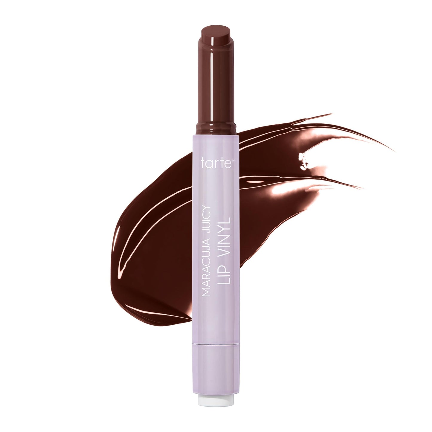tarte maracuja juicy lip vinyl gloss – Hydrating & Volumizing Lipgloss Balm with Hyaluronic Acid, Vitamin E to Plump & Moisturize, Vegan & Cruelty-Free, full size, cacao