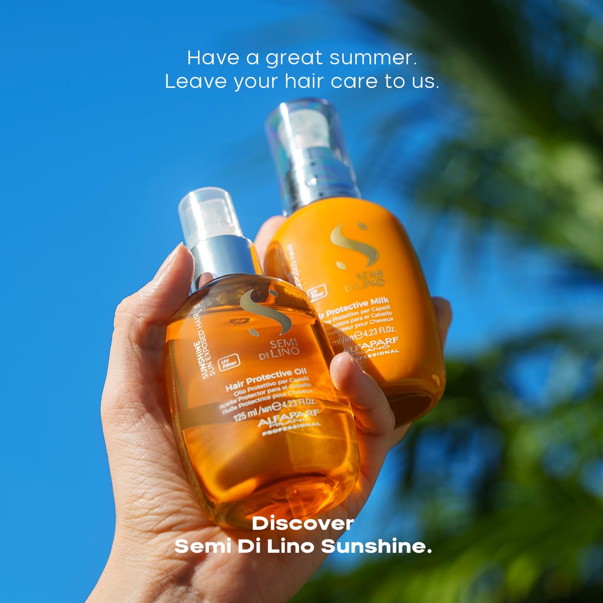 Alfaparf Milano Semi di Lino Sunshine Protective Milk for Sun Exposed Hair