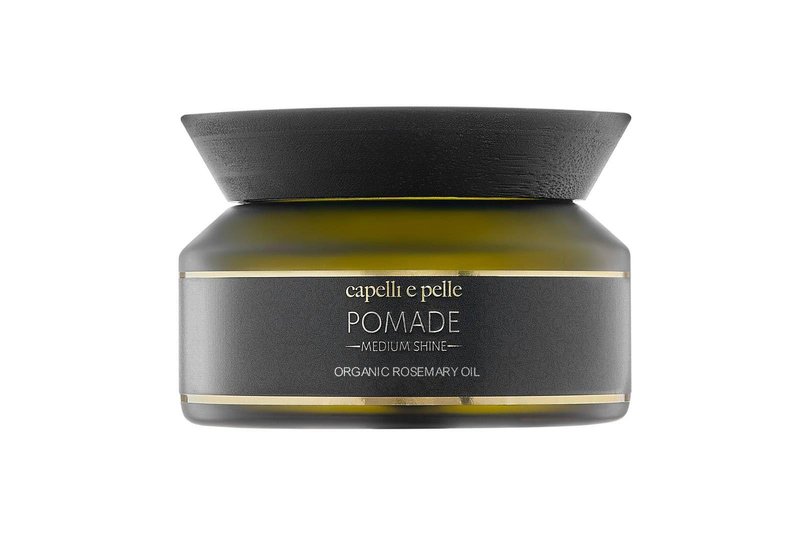 capelli e pelle Rosemary Hair Pomade for Black Men & Women – Medium Hold & Shine, Moisturizing Hair Grease for Waves, Braids & Dreadlocks, Scalp Care & Hair Growth Styling (100ml)