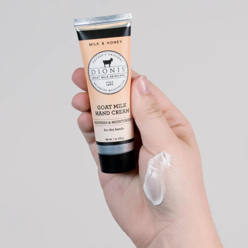 Goat Milk Hand Cream - Moisturizing Milk & Honey Formula | 1oz (Pack of 6)