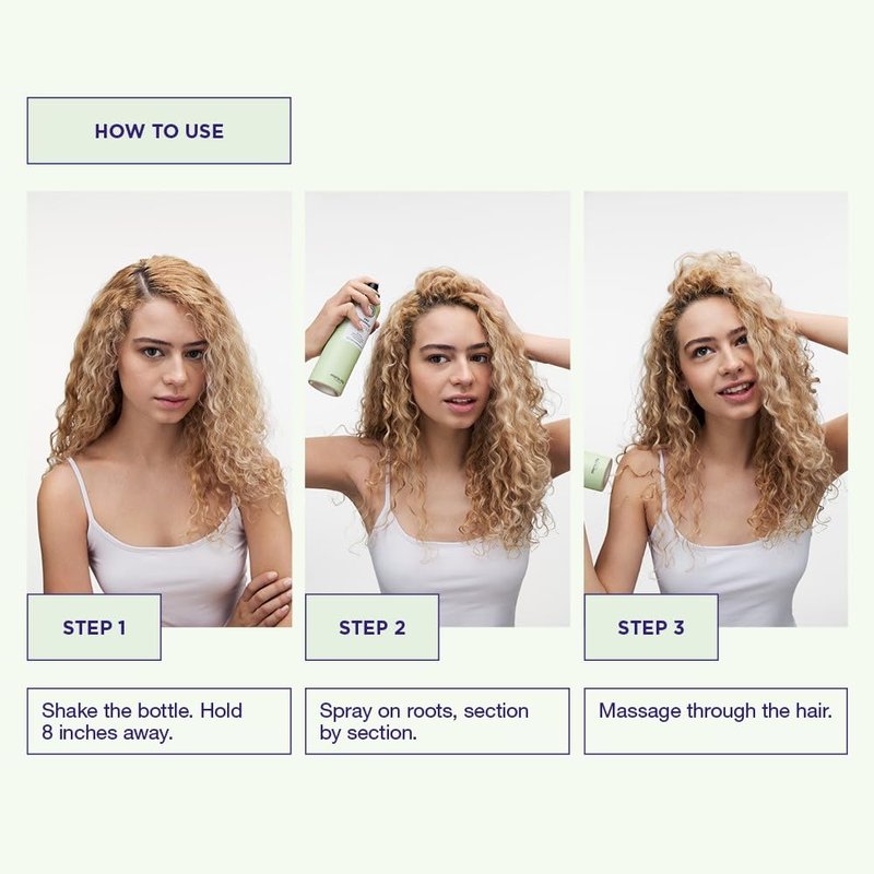 Maria Nila Dry Shampool, Freshens up Greasy Hair, Adds Volume to Fine Hair, 100% Vegan & Sulfate/Paraben free, 5.5 Oz / 209 m