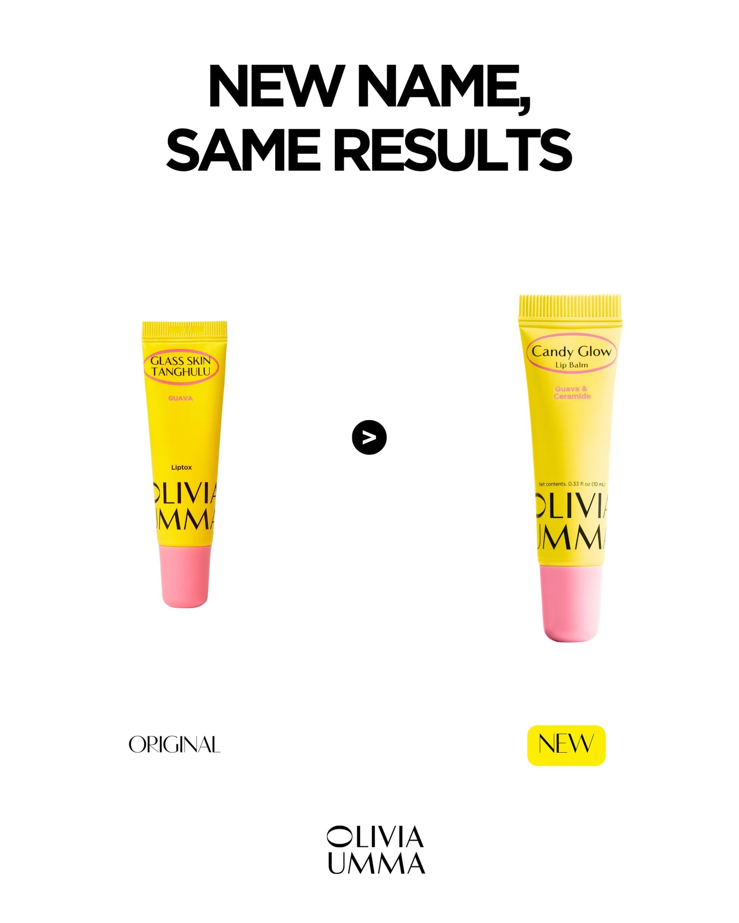 OLIVIAUMMA Guava Glass Skin Tanghulu Liptox - Korean Plumping Lip Balm with Peppermint, Shea Butter & Macadamia Seed Oil to Shine and Restore Dry Lips - Non-Sticky Korean Lip Plumper - 10 ml