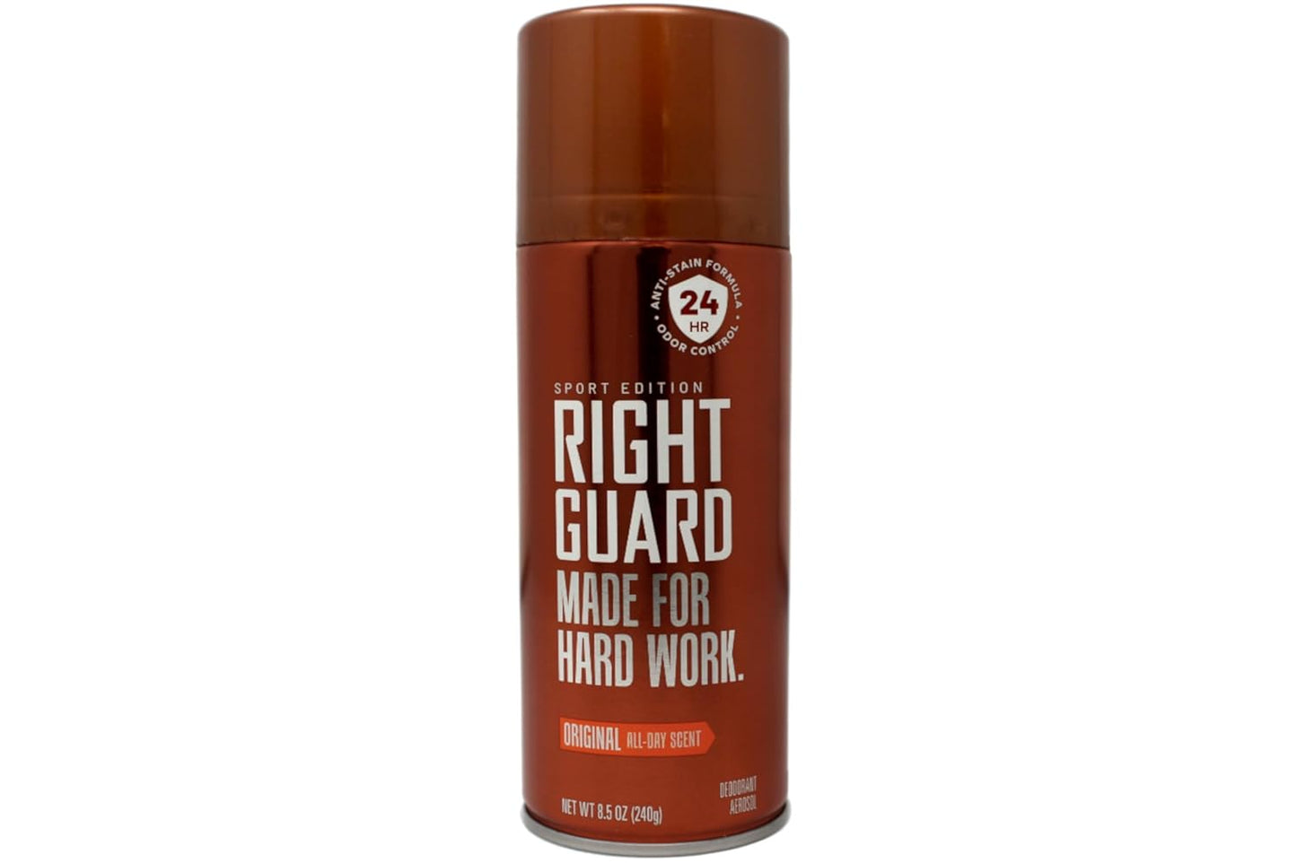Right Guard Sport Deodorant - Original Aerosol Spray 8.5 oz | Pack of 5