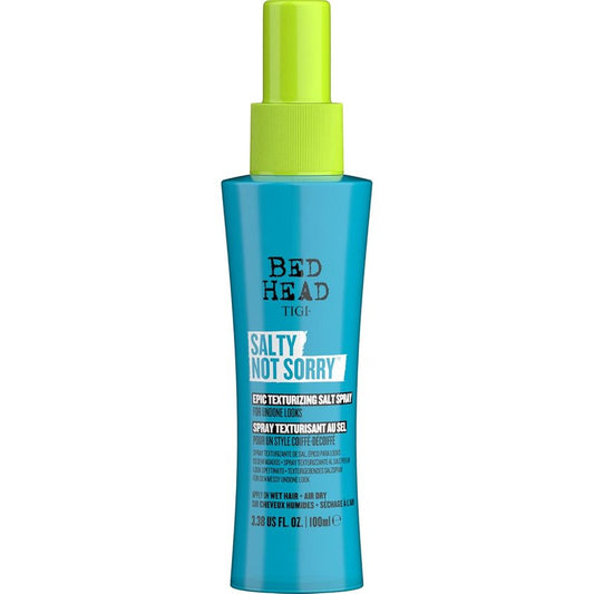 Bed Head Salty Not Sorry Texturizing Salt Spray - Effortless Natural Hairstyles, 3.38 fl oz