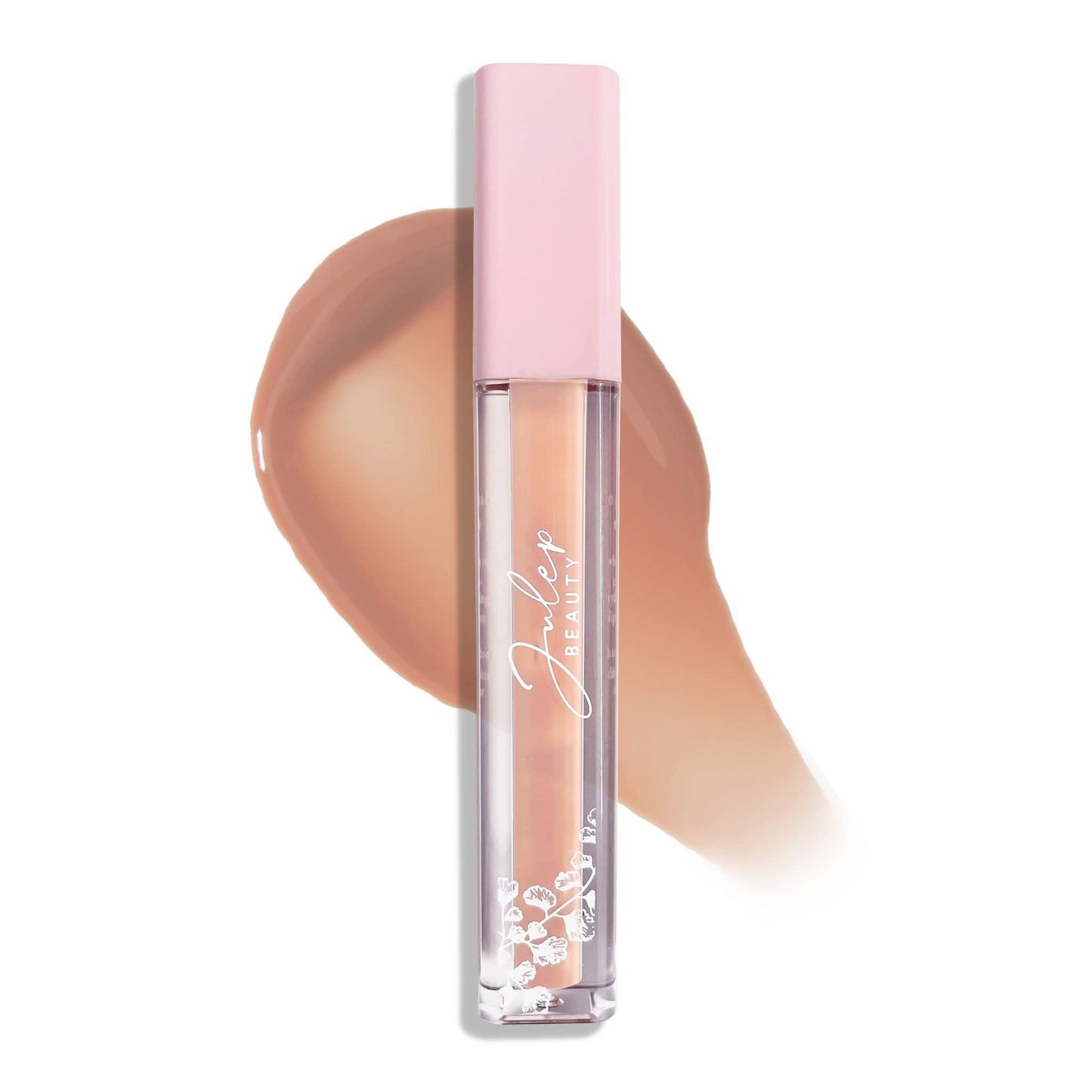 Julep So Plush Plumping Lip Gloss - Keep It Real - High-Shine Hydrating Lightweight Lip Color - Non-Sticky Formula - Vitamin E Soothes and Repairs Lips and With a Trace Creamy Lip Liner, Antique Rose