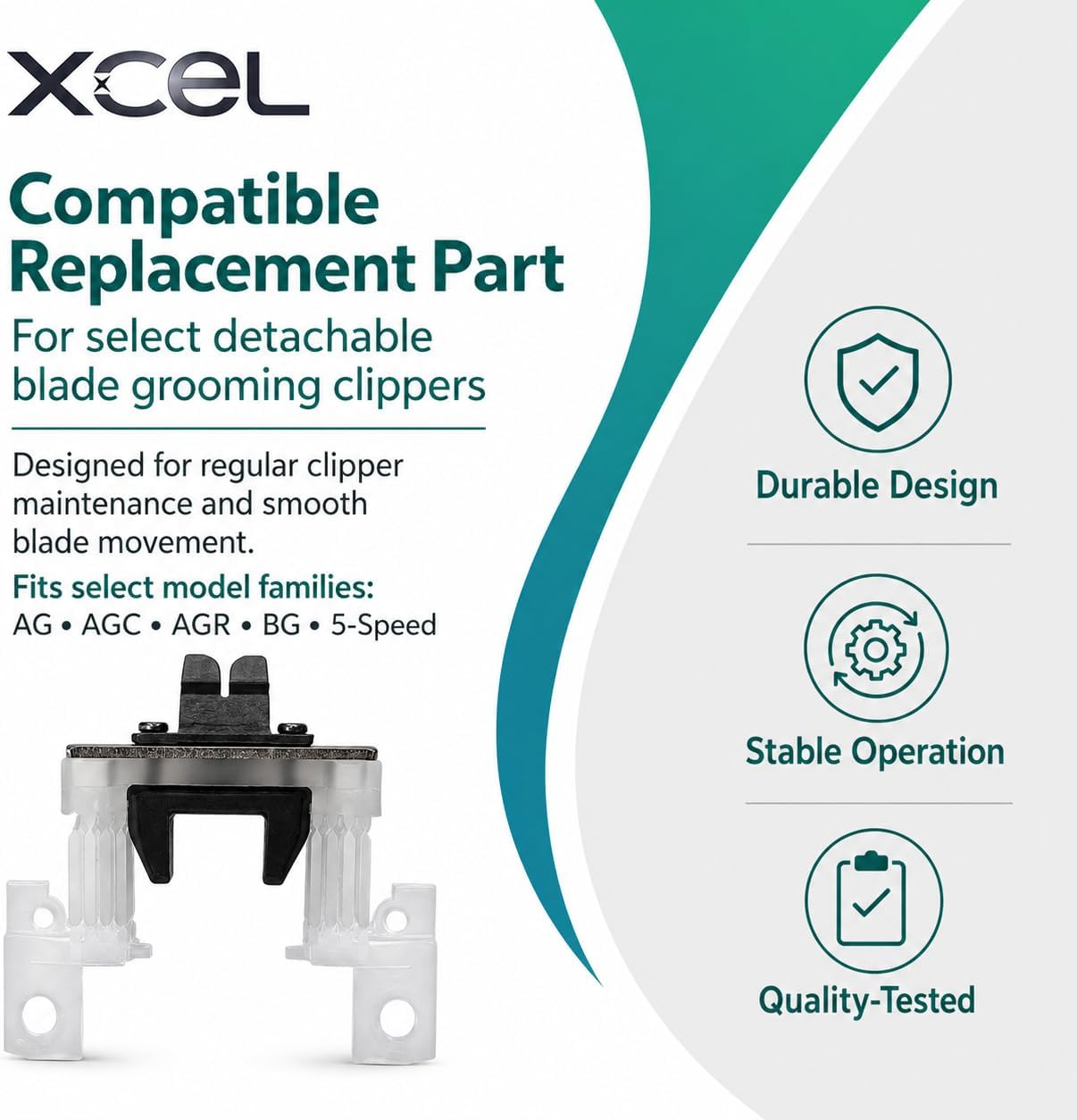 Blade Drive Lever Assembly Replacement for Andis Clippers - 3 Pack Compatible with AGC, AGR, BG & 5-Speed Models