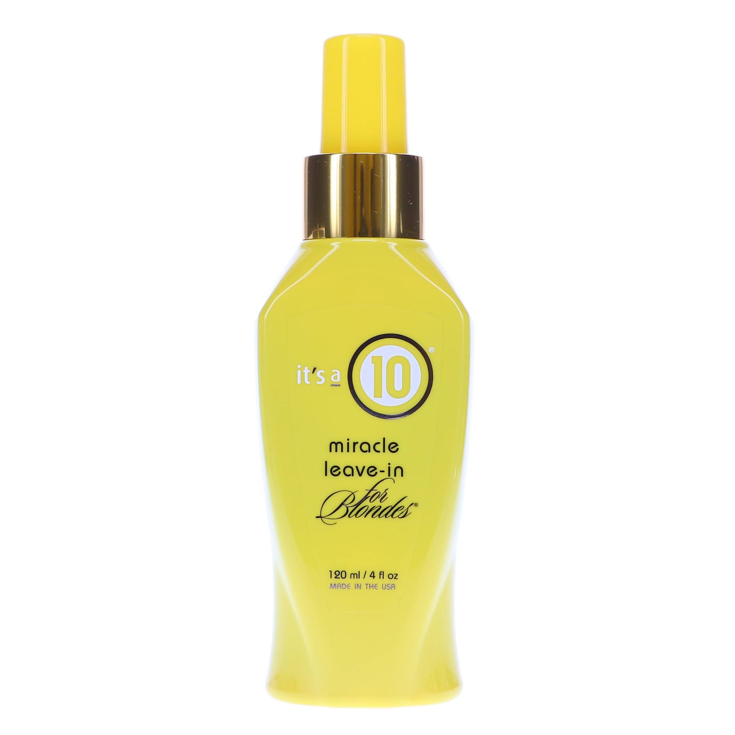 ITS A 10 by It's a 10 MIRACLE LEAVE IN PRODUCT FOR BLONDES 4 OZ (Package Of 2)